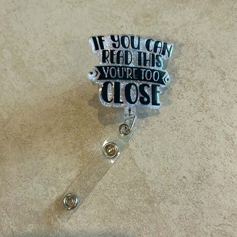 Badge reel